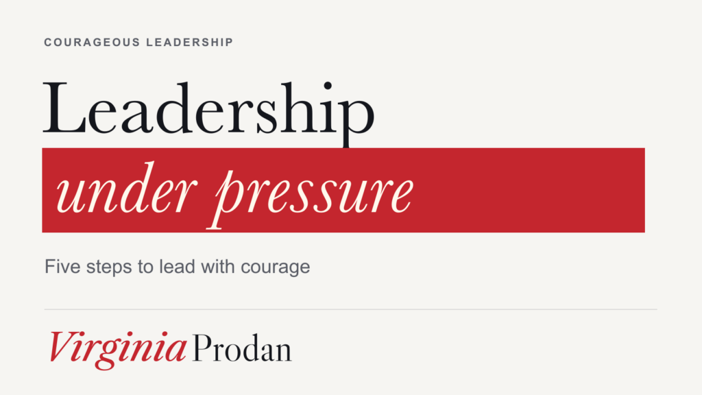Leadership Under Pressure